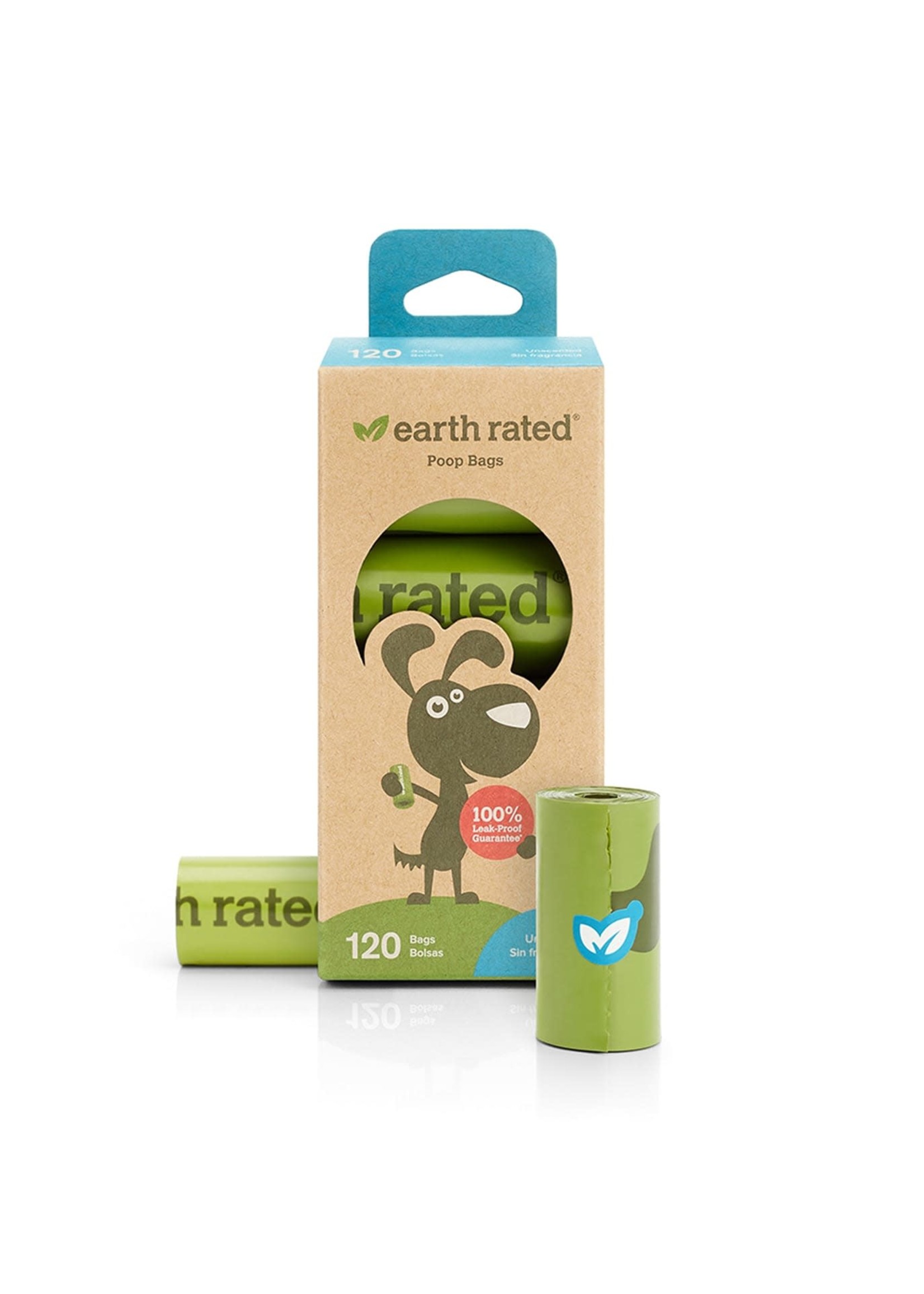 Earth Rated Unscented Bags (8 Rolls) 120 ct