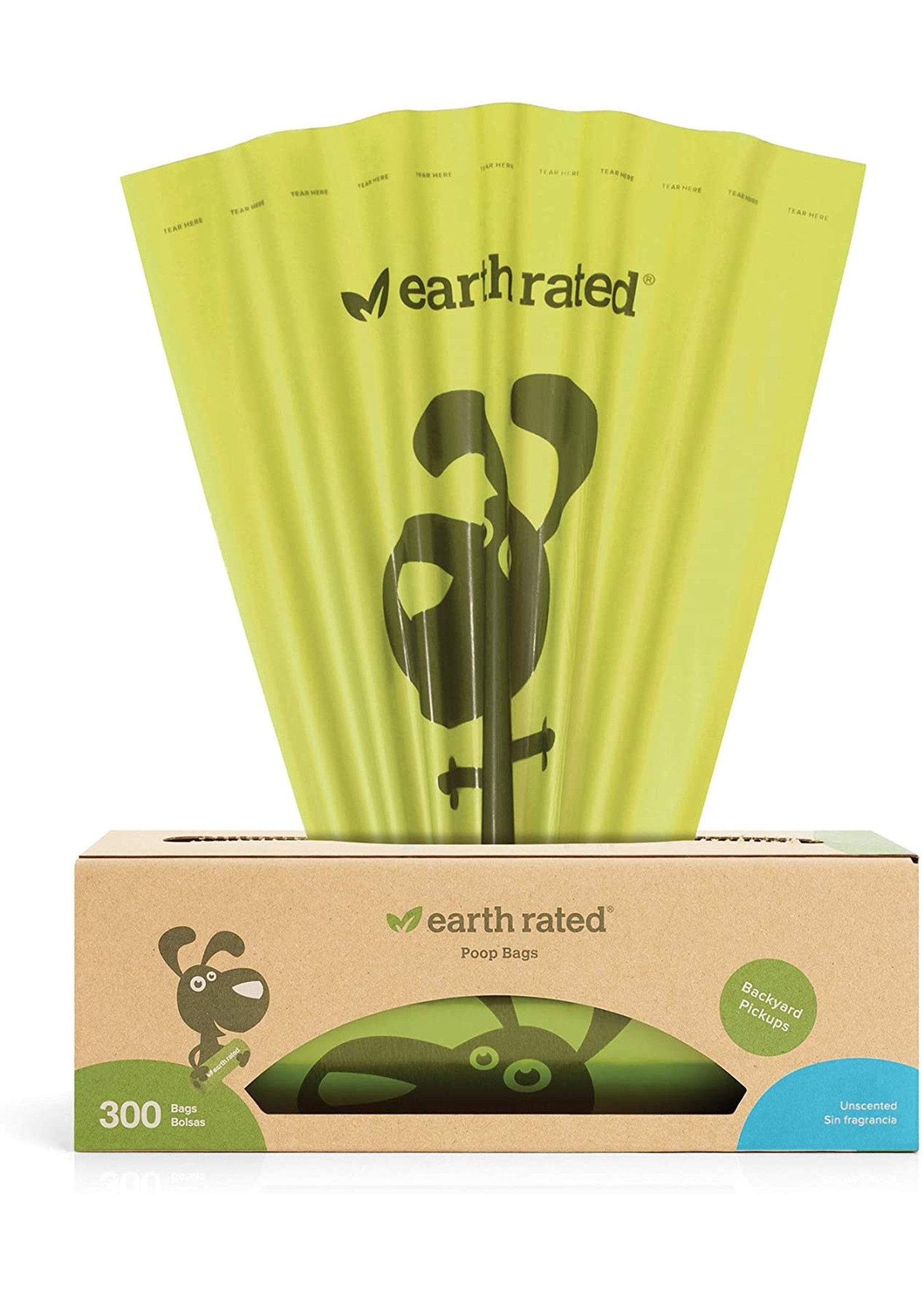 Earth Rated Unscented Bags (1 Roll) 300 ct