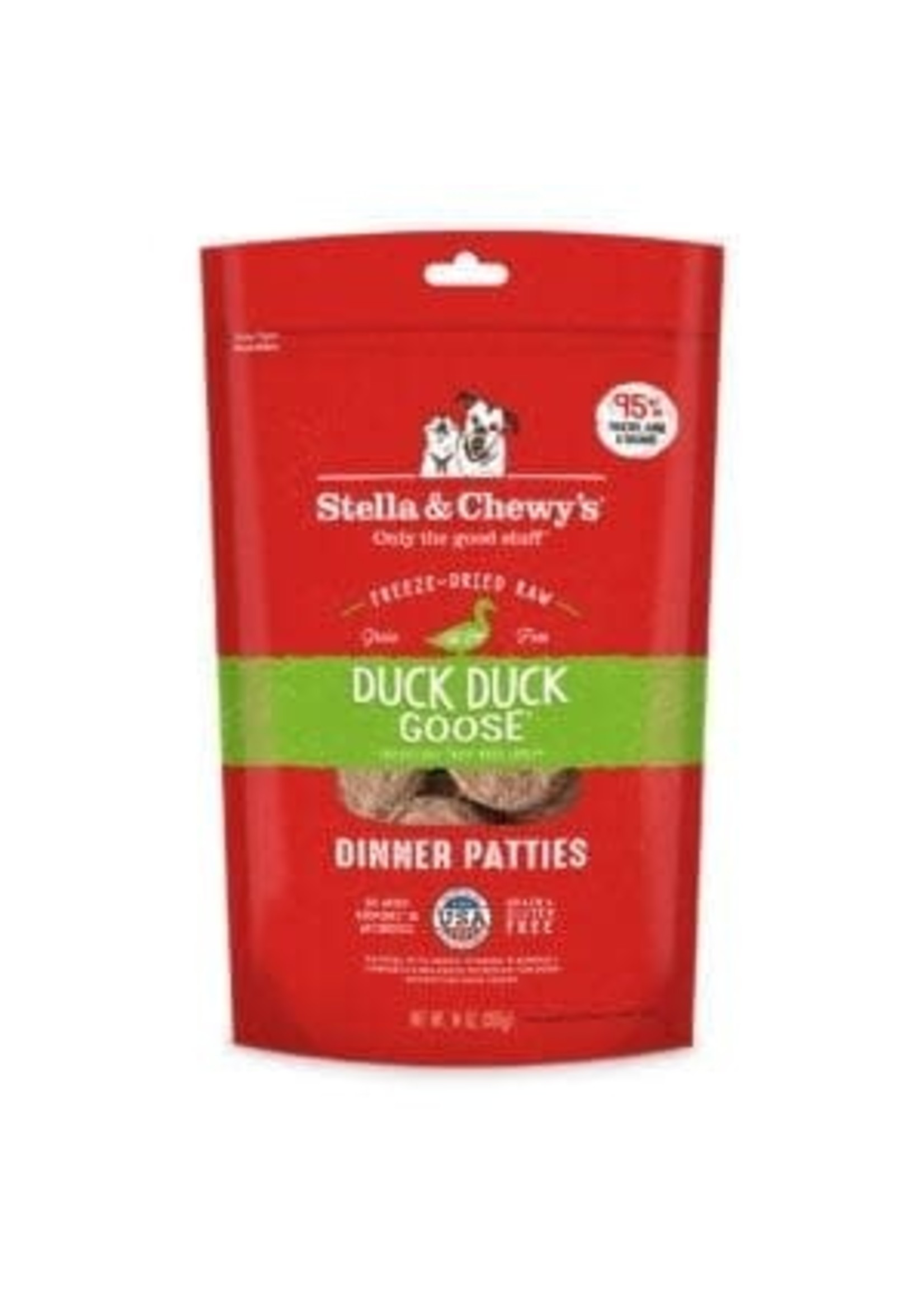Stella & Chewy's Freeze-Dried Duck Duck Goose Dinner Patties 14 oz
