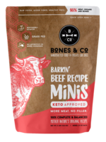Bones & Co. Barkin' Beef Recipe Minis 3 Lb