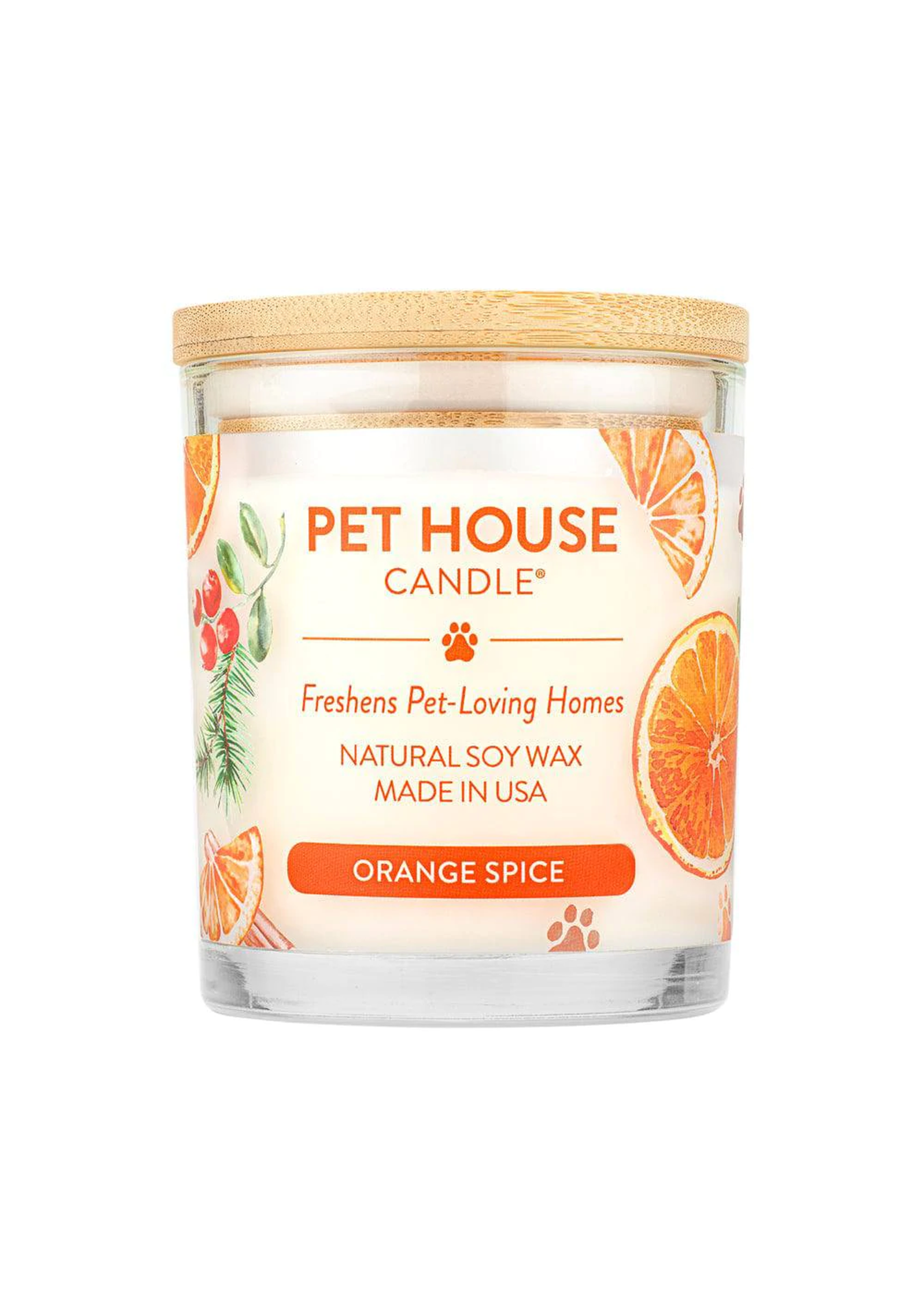 Pet House Candles SEASONAL Winter Orange Spice 9 oz