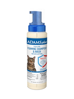 Adams Plus Flea & Tick Foaming Cat Shampoo 10 oz