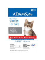 Adams Plus Flea & Tick Spot On Small Cats 3 pk