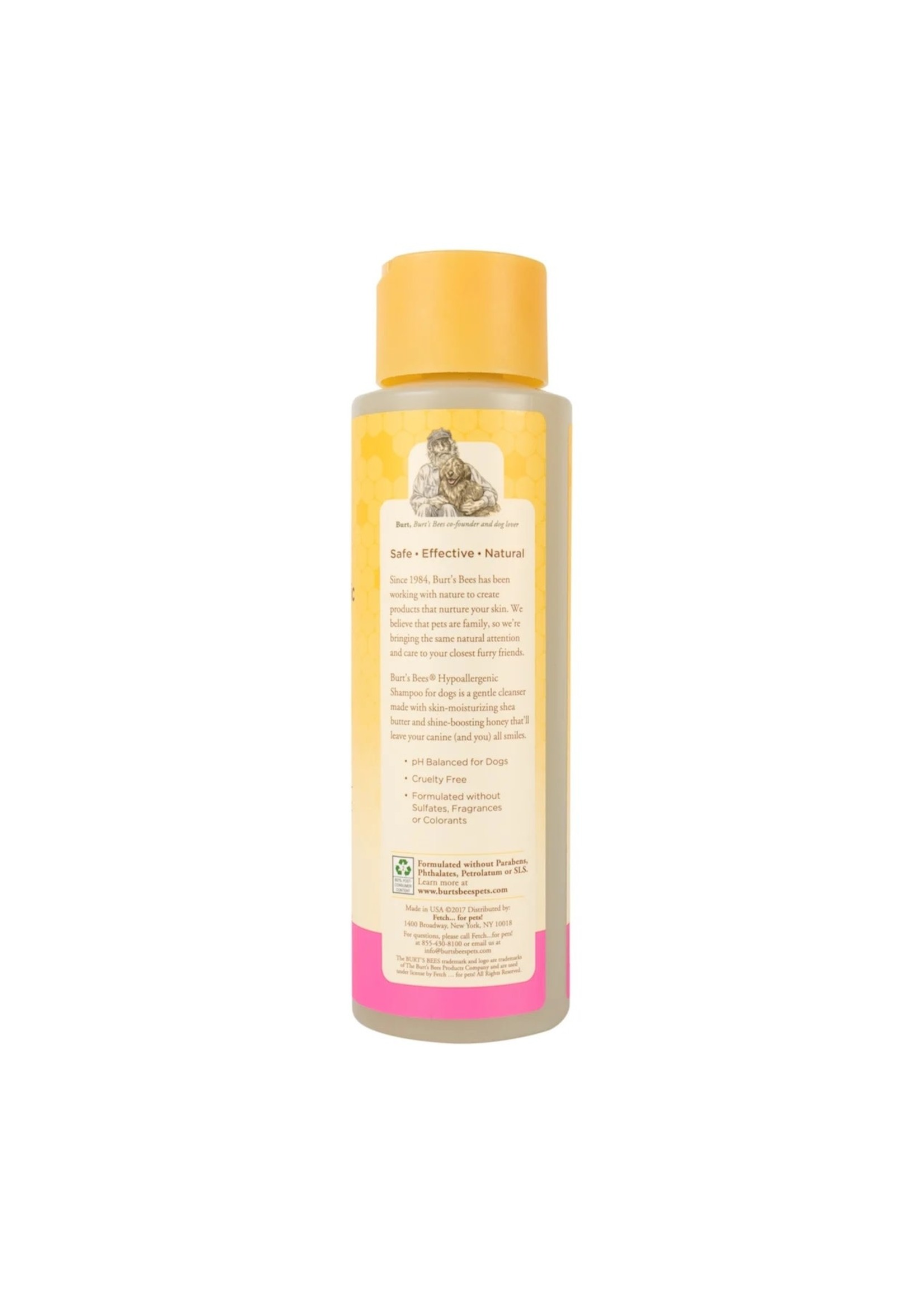 Burt's Bees For Dogs Hypoallergenic Shampoo with Shea Butter & Honey 16 oz