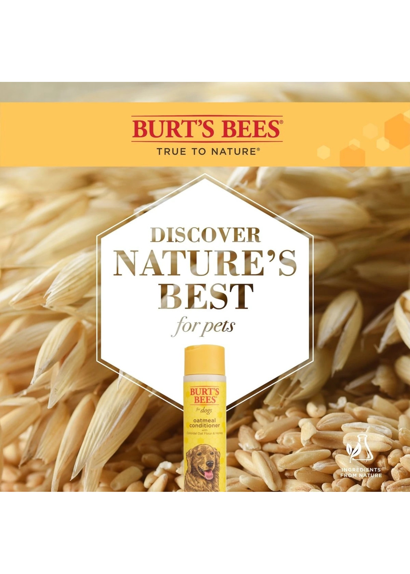 Burt's bees clearance oatmeal dog conditioner