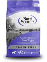 Nutrisource Puppy Food Grain Free Small/Medium Breed 15 Lb