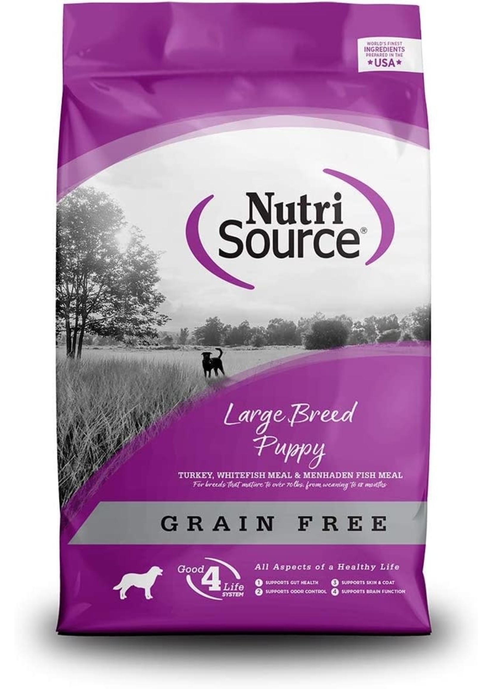 Nutrisource Grain Free Puppy Large Breed 30 lbs