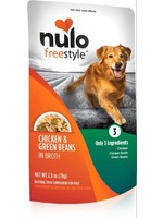 Nulo FreeStyle Chicken Green Beans in Broth for Dogs 2.8 oz