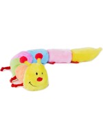 Zippy Paws Caterpillar Squeaky Stuffed Plush Dog Toy Deluxe 7 Squeaker