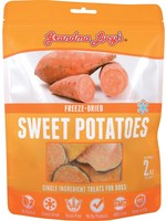 Grandma Lucy's Freeze Dried Sweet Potatoes Dog Treats 2 oz