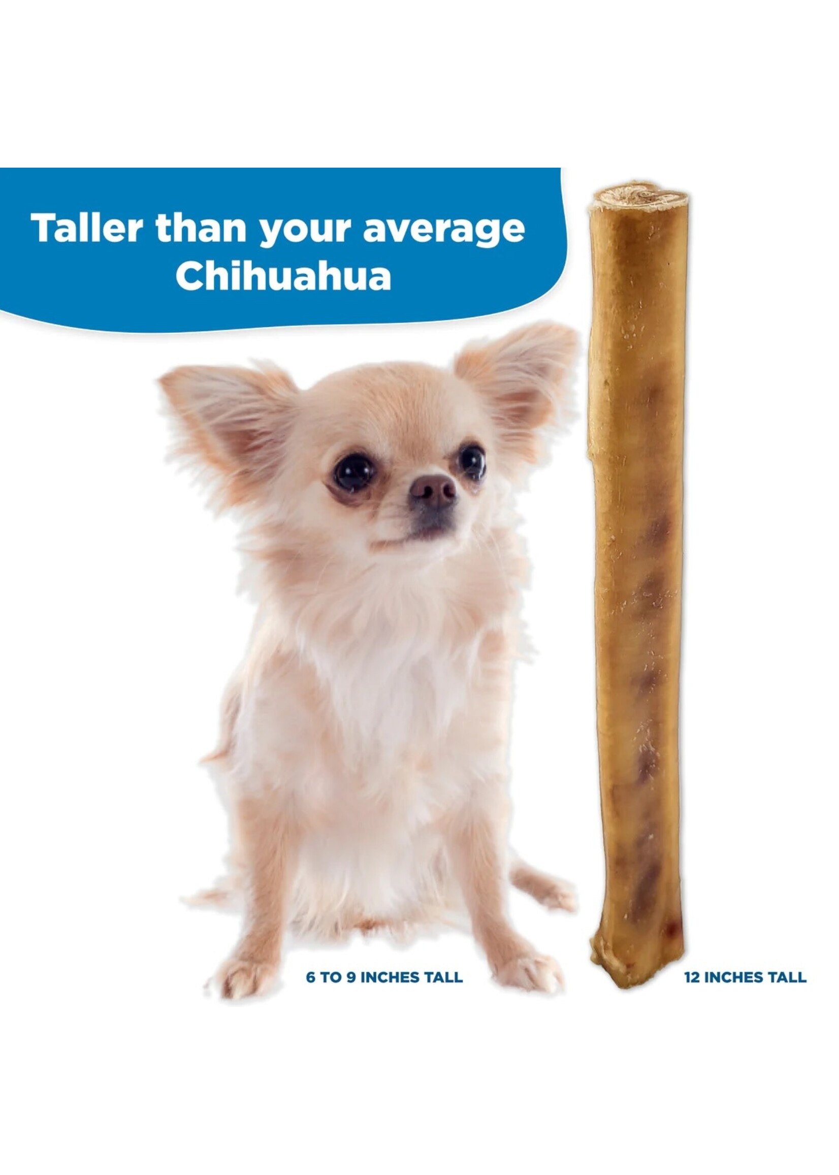 Tuesday's Natural Dog Company Super Jumbo Bully Sticks 12 inches