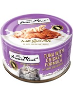 Fussie Cat Super Premium Tuna w/Chicken Formula in Goat Milk Wet Cat Food 2.47oz
