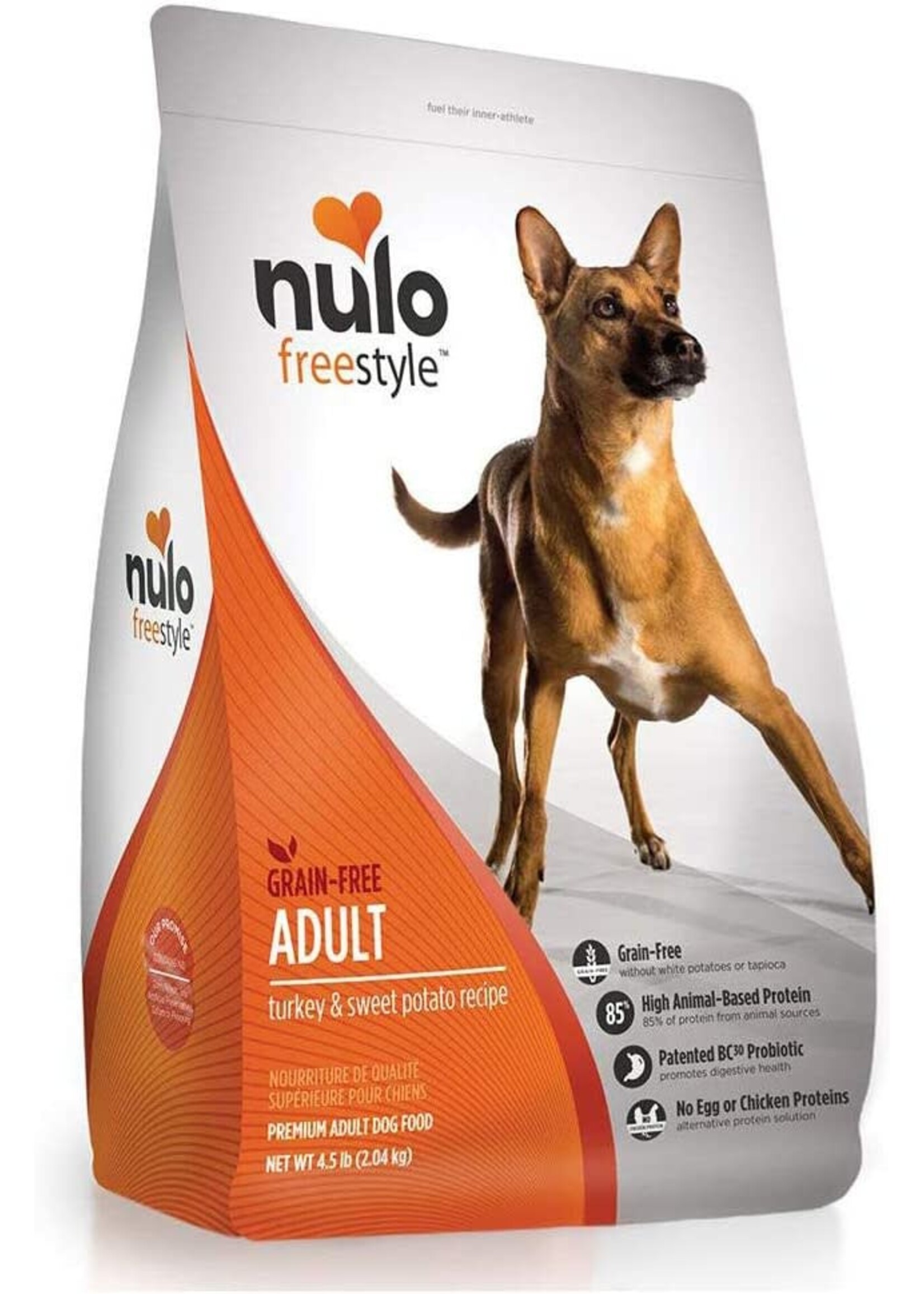 Nulo Freestyle Turkey & Sweet Potato Recipe Grain Free Adult Dog Food 4.5 lbs