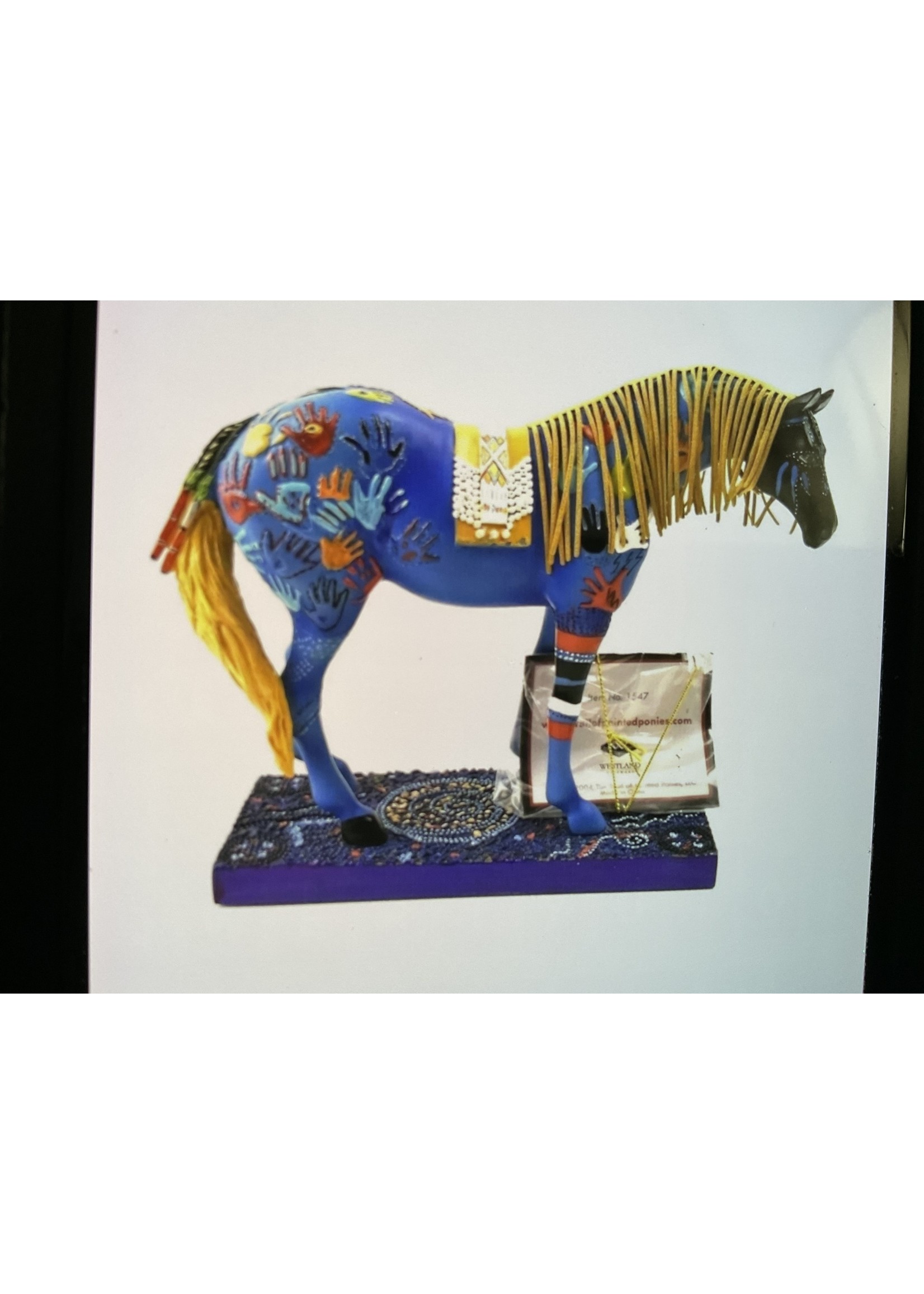 Trail of Painted Ponies TOPP 2004 Blue Medicine 1547 4E 9644