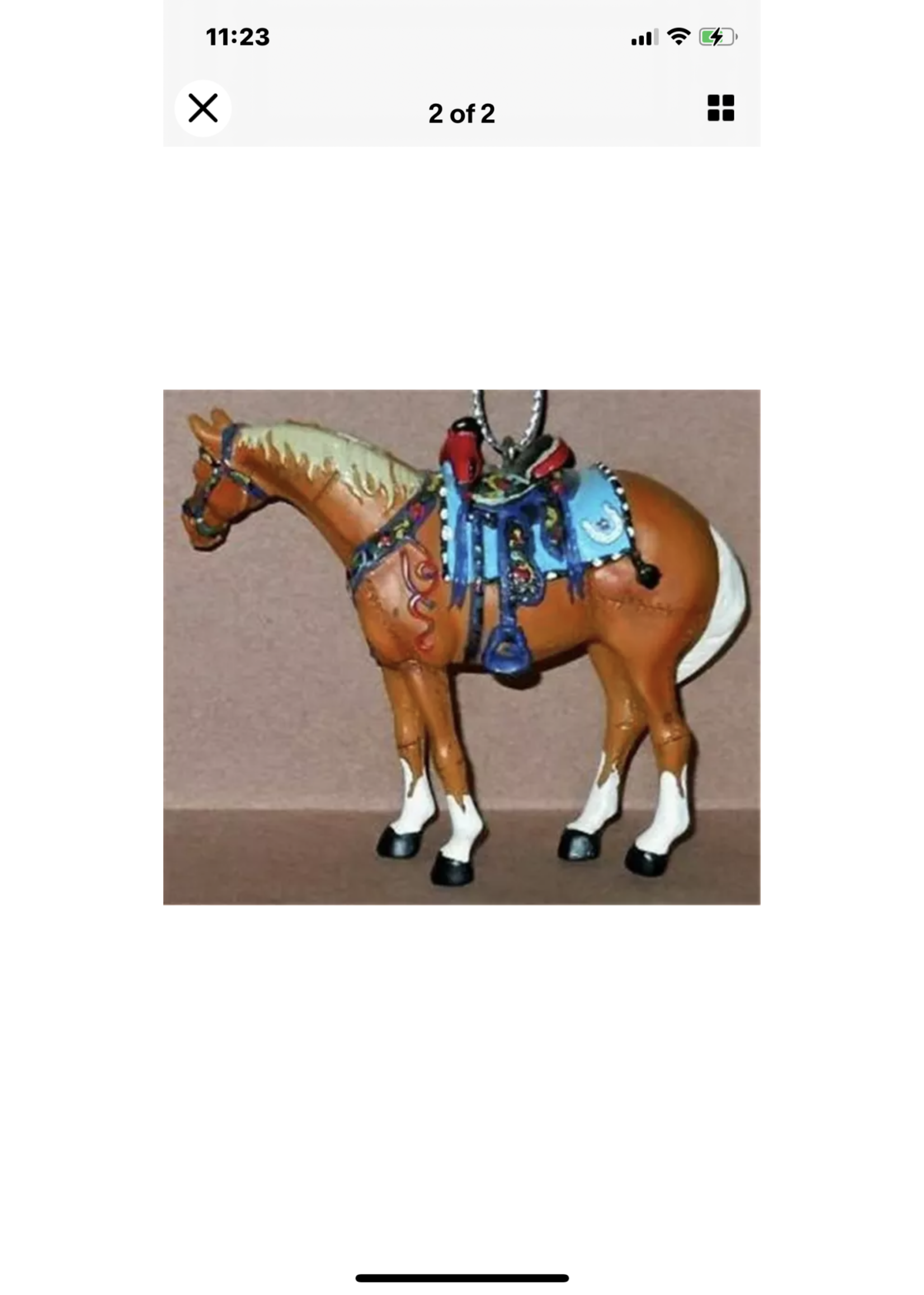 Trail of Painted Ponies TOPP 2003 Happy Trails Ornament 1531