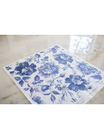 Dixie Belle Decoupage & Stencils Blue Sketched Flowers
