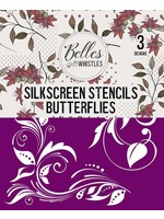 Dixie Belle Decoupage & Stencils Butterflies