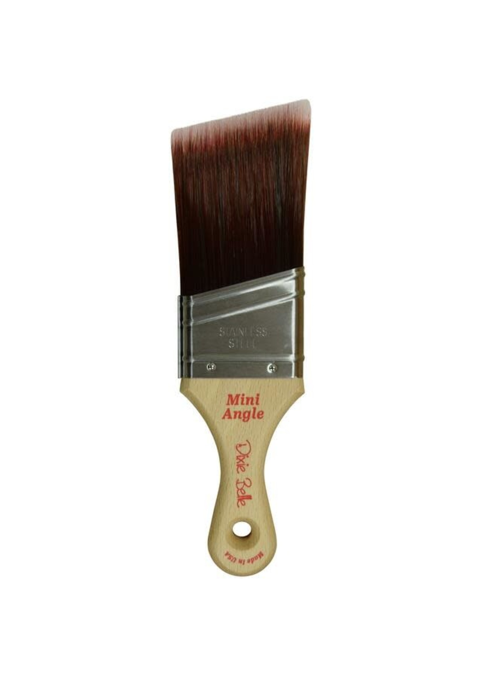 Dixie Belle Brushes & More DBP Mini Angle Synthetic Brush