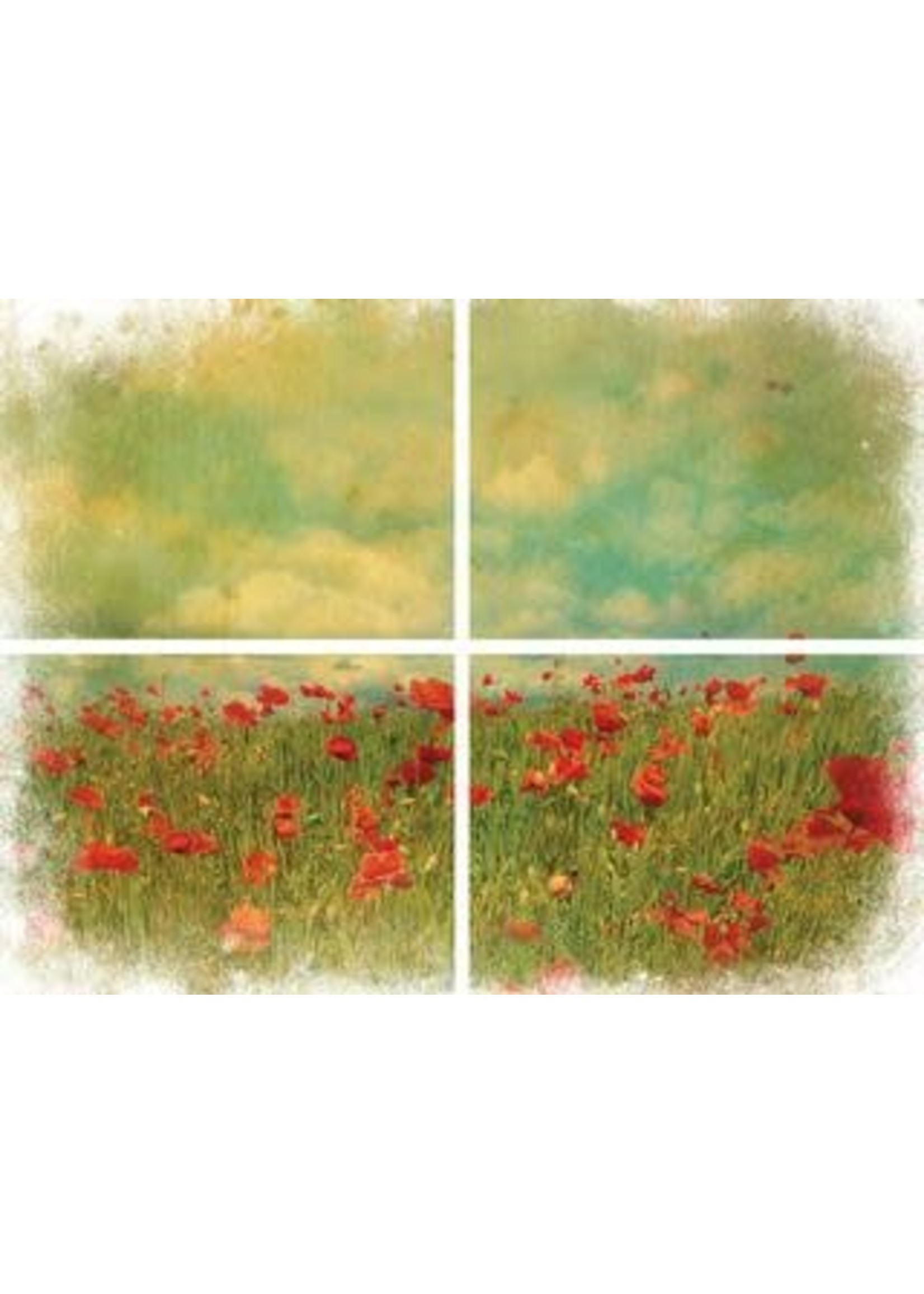 Dixie Belle Decoupage & Stencils Field of Flowers