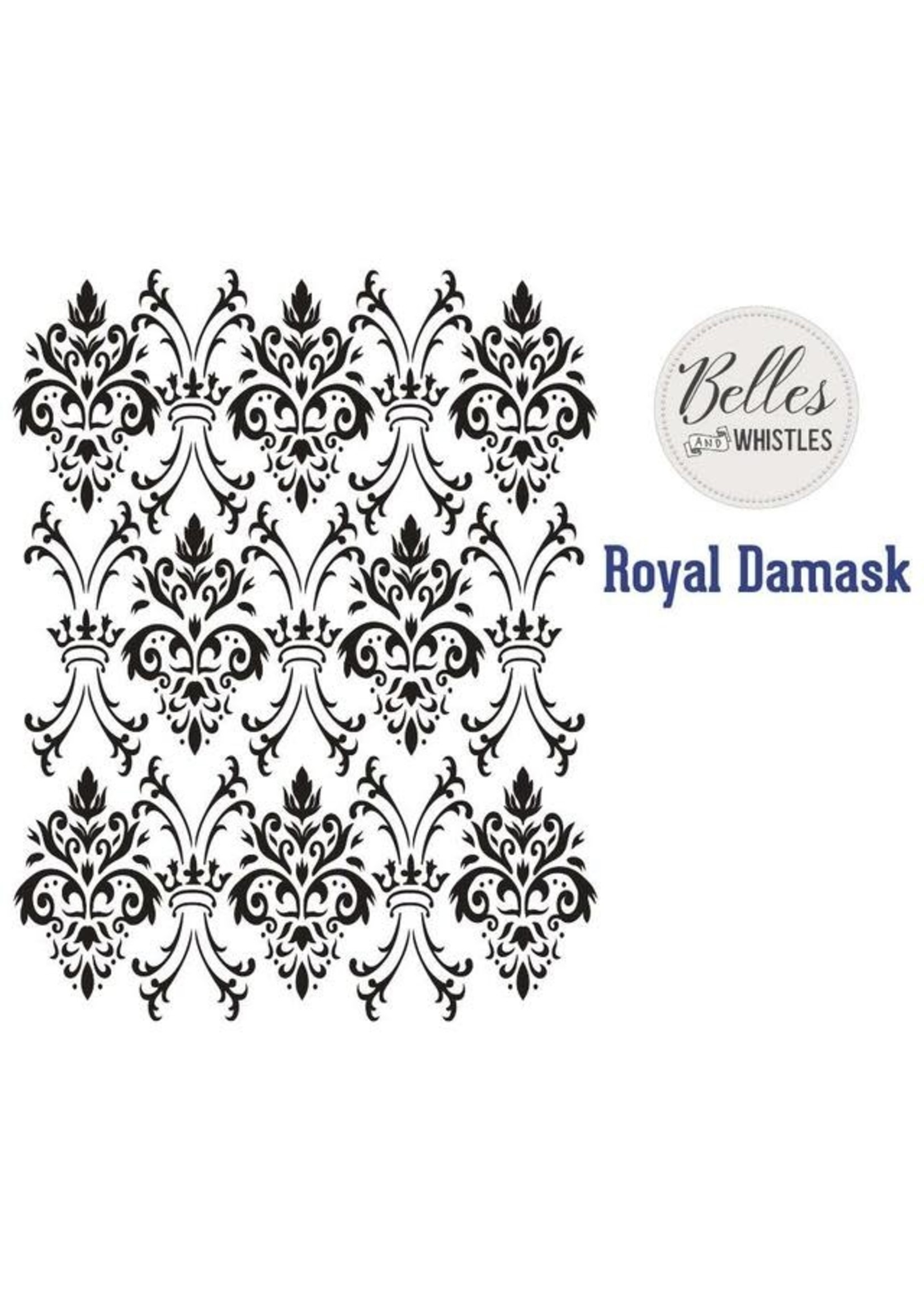 Dixie Belle Decoupage & Stencils Royal Damask