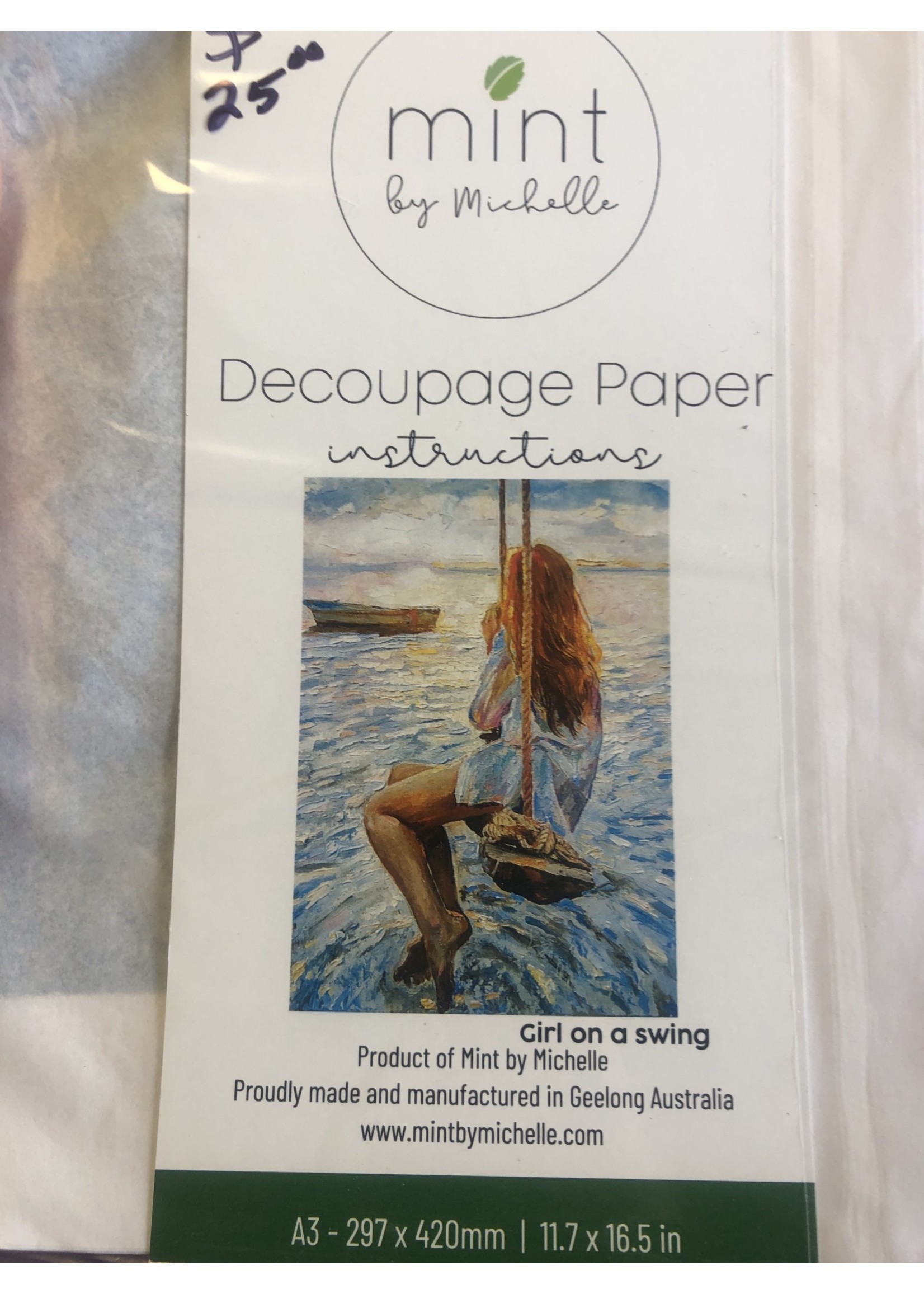 Decoupage Paper Australia  Mint By Michelle - Mint by michelle