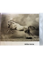 Mint by Michelle Large White Horse  Decoupage Mint by Michelle