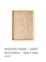 A Maker’s Studio Wooden Frame 15x20  172