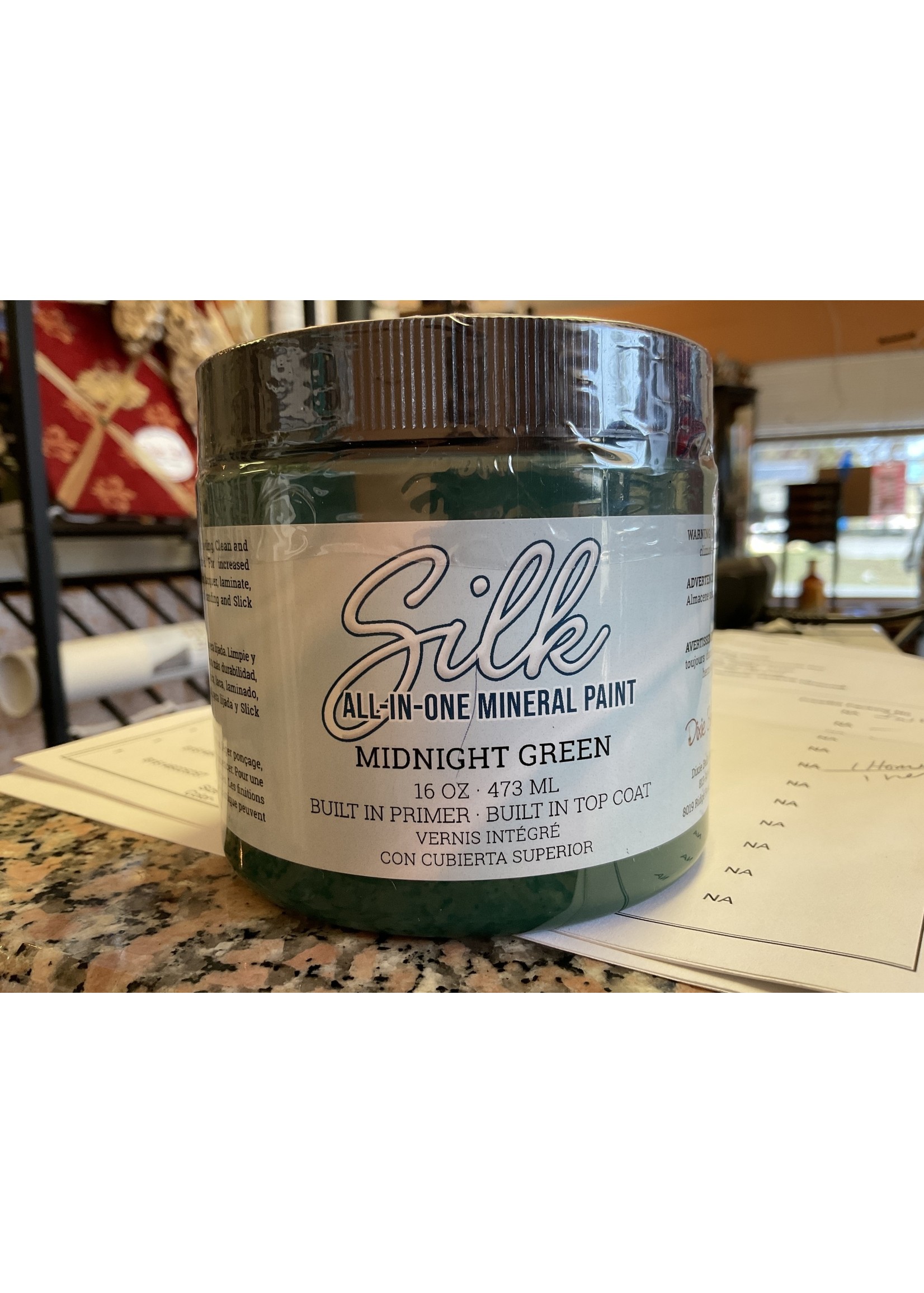 Dixie Belle Silk Paint Midnight green