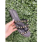 CCOCCI Gold Studded Sandals - Ding 32