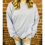 BiBi Fleece Knit Sweatshirt With Pockets