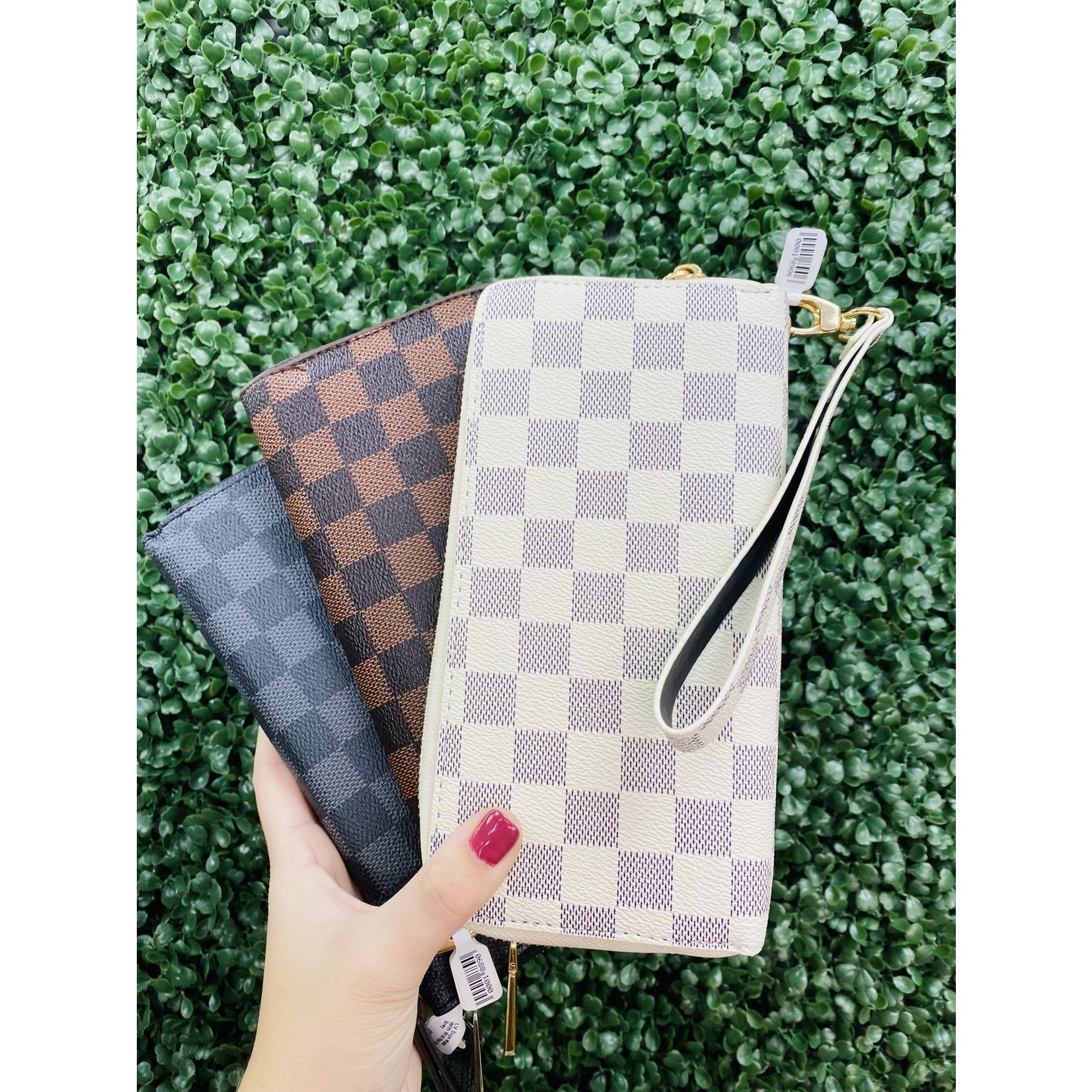 LV Dupe Wallet With Wrist Strap