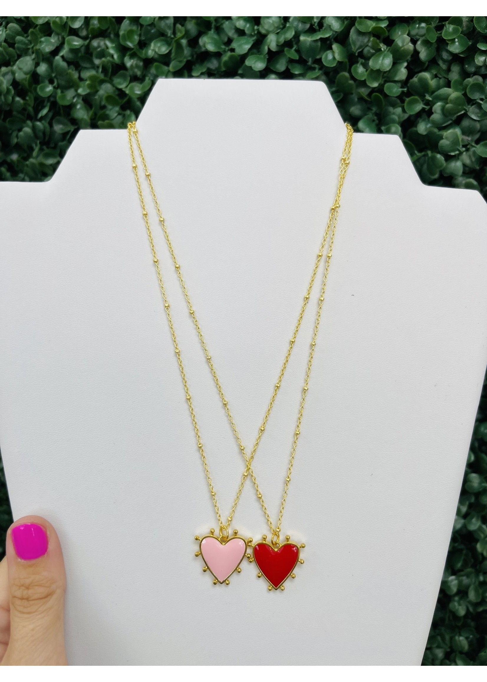 Lauren Kenzie 24K Gold Plated Chain with Heart Pendant