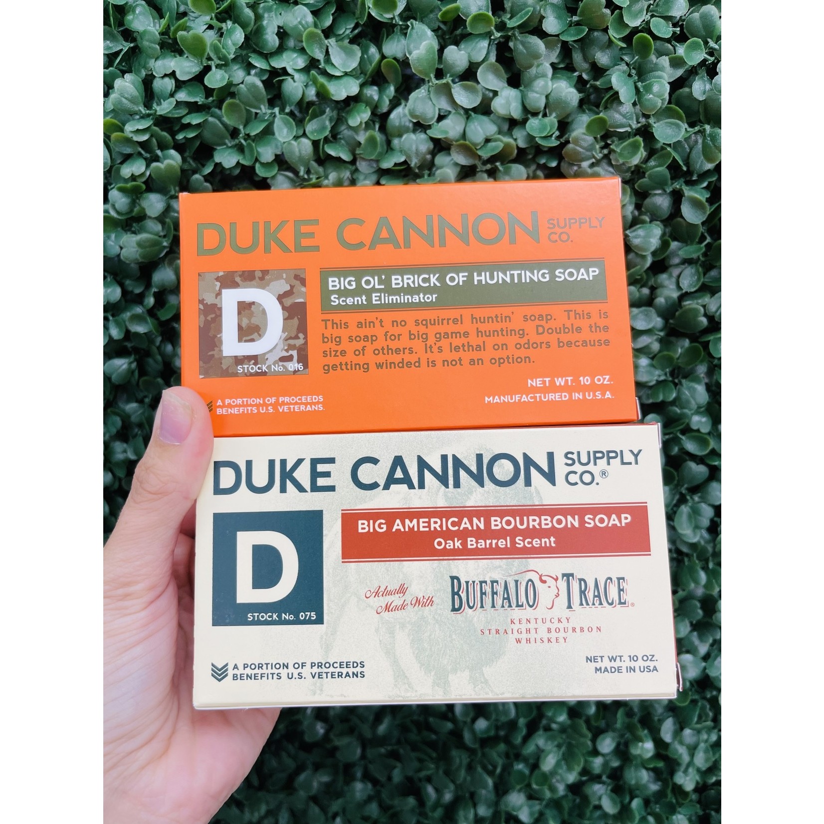 Duke Cannon Big American Bourbon Soap - Oak Barrel Scent