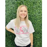 Southern Attitude Designs Breast Cancer "Hope" Ribbon Tee