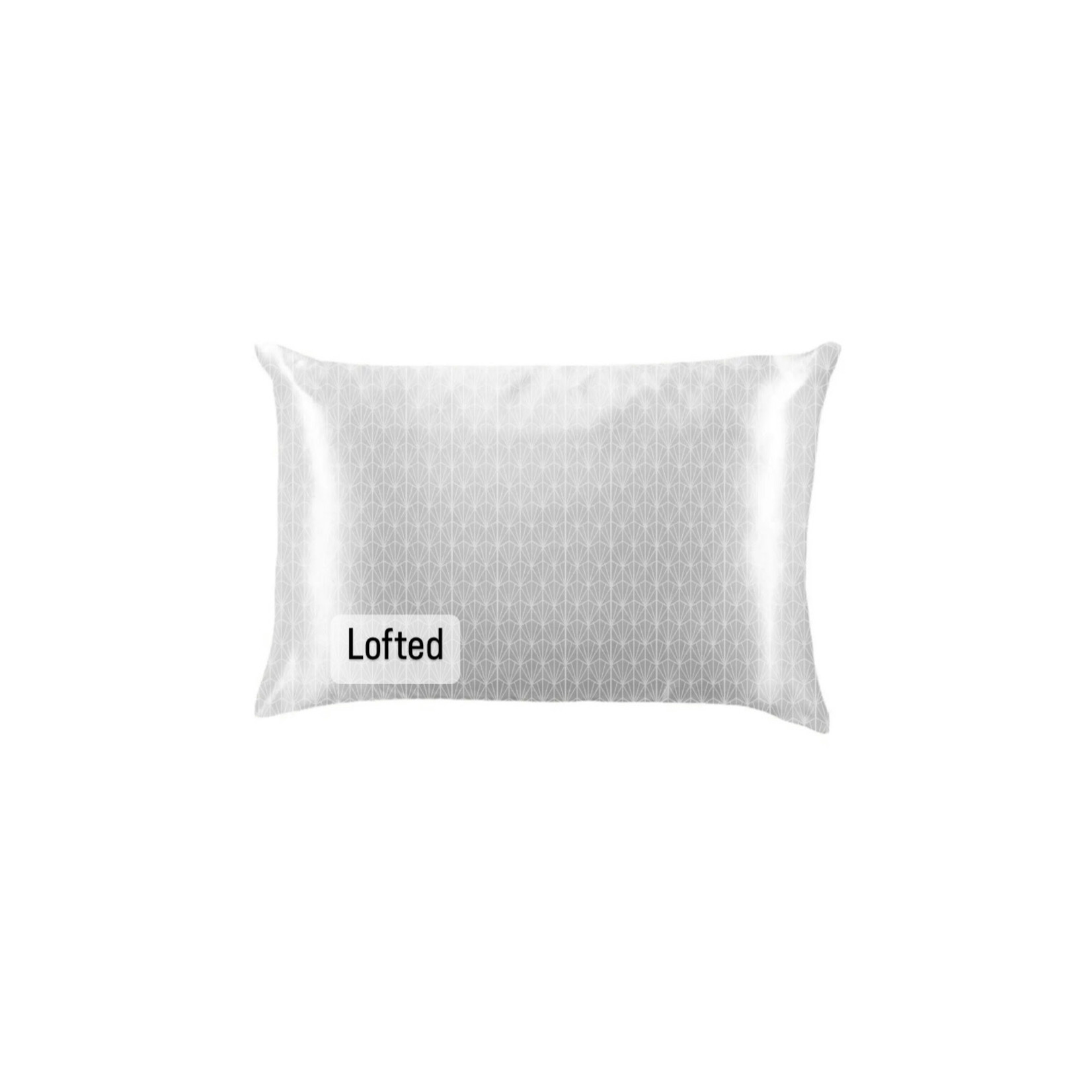 DM Merchandising Lemon Lavender Bye Bye Bedhead Silky Satin Pillow Cover