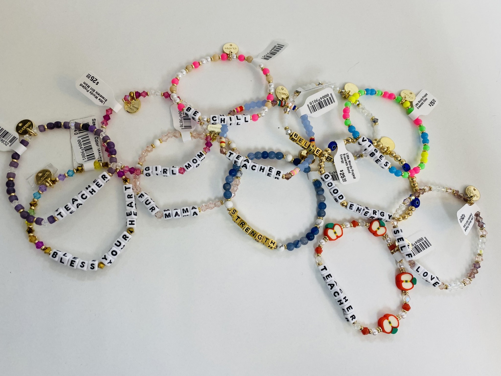 Little Words Project Bracelets COVINGTON CHARM