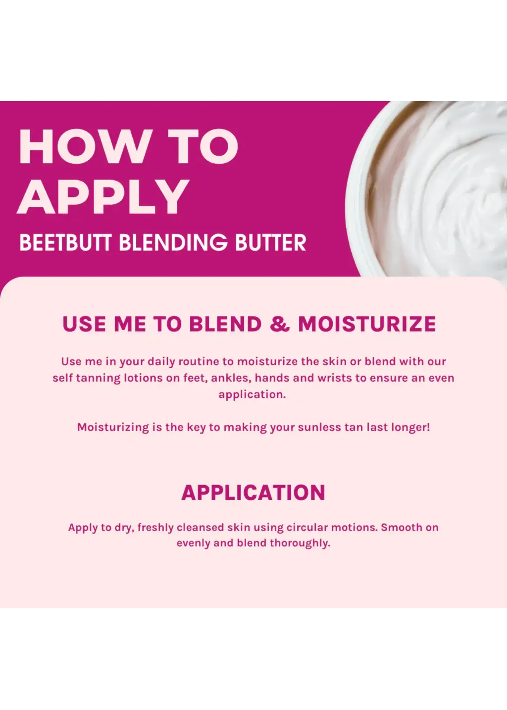 Beettan BeetButt Blending/Body Butter