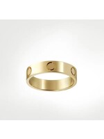 Gold Inspired Love Ring