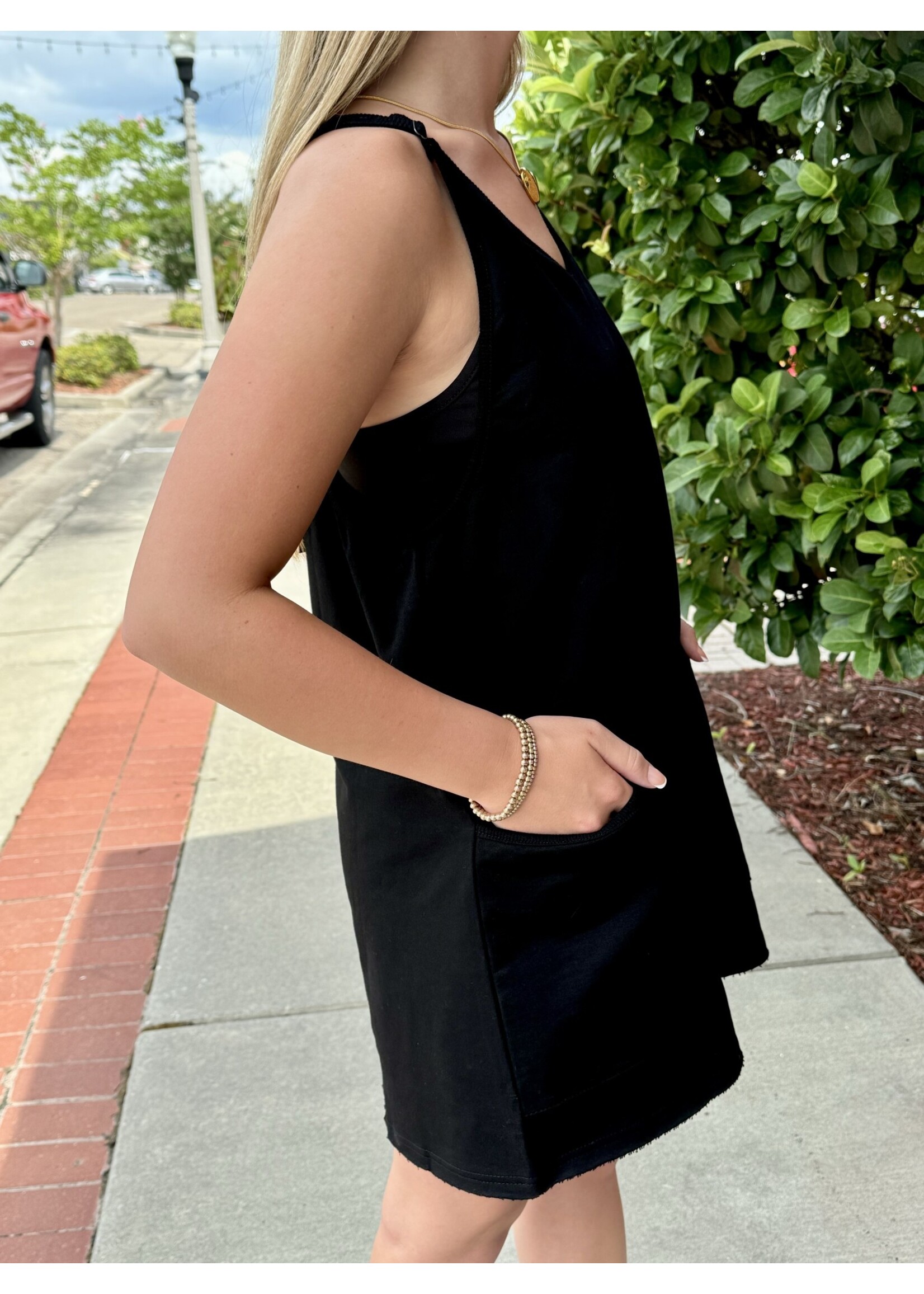 Athletic Mini Dress w/Built-in Romper Liner