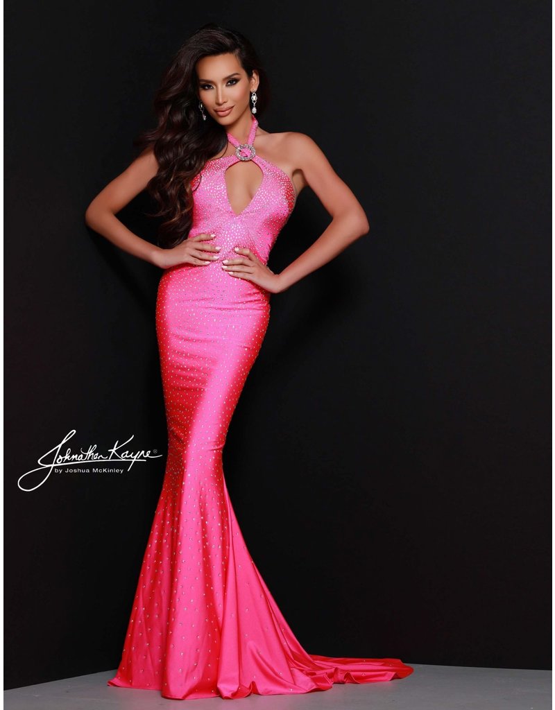 CRISS CROSS NECK WITH BROOCH, HALTER 2401