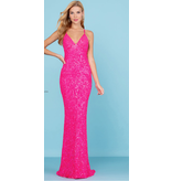 LONG X BACK GOWN 47542