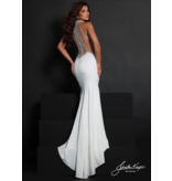 HIGH NECK GOWN W/ ILLUSION BACK 2603
