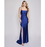 SIMPLE GOWN W/ SQUARE NECKLINE 7507