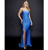 SIMPLE GOWN W/ SQUARE NECKLINE 7507