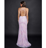 LACE GOWN W/ OPEN BACK 8216