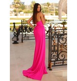 STRAPLESS RUCHED GOWN 810443