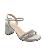 Ankle Strap Open Toe Low Block Heel NELLY-10