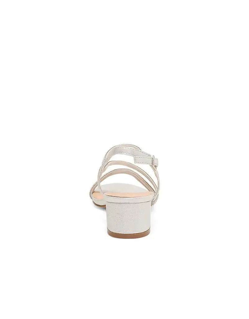 Rhinestone strap block heel HAZEL-39