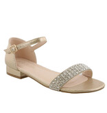 Beaded Strap Block Heel Andrea-50