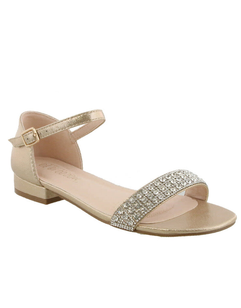 Beaded Strap Block Heel Andrea-50